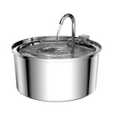 Fonte para Gato de Água Inteligente em Aço Inoxidável