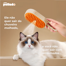 Escova de Pelo a Vapor para Cachorro e Gato