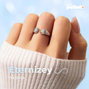 Eternizey™ - Anel Feminino Patas de Gato Eternizadas na Pele