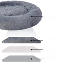 PuffConfort™ - Cama Aveludada Super Confortável para Pets