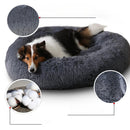 PuffConfort™ - Cama Aveludada Super Confortável para Pets