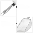 Pá de Areia Peneira Higiênica Coletora em Aço Inox para Gatos