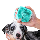 Escova de Banho Esponja de Silicone para Cachorro