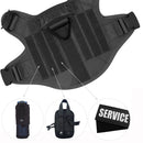 Kit Tático para Cachorro de Caça Colete Militar