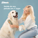 Escova de Pelo a Vapor para Cachorro e Gato