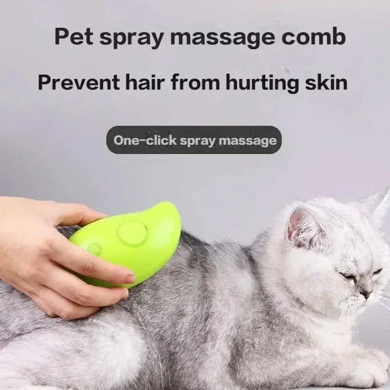 Escova Mágica Removedora de Pelos a Vapor
